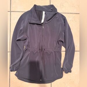 Lululemon Women’s Cinch Waist Gray Jacket